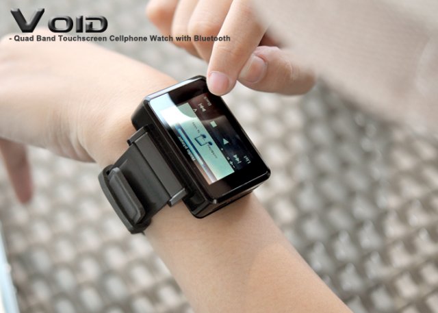 Void - сенсорные наручные часы со встроенным телефоном (12 фото) 