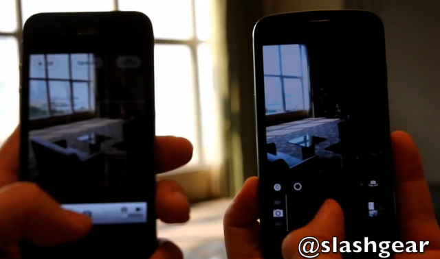 Тест фотокамер Samsung Galaxy Nexus и iPhone 4S (видео)