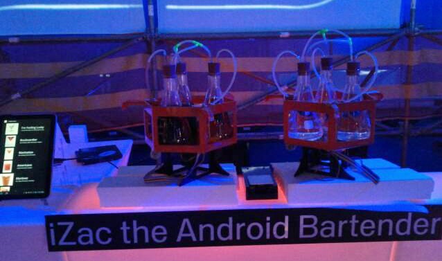 Автоматический бармен под управлением Android (видео)