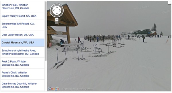 Прогулки по горам с Google Street View (видео)