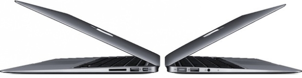 В начале 2012 года Apple презентует MacBook Air с 15-дюймовым экраном