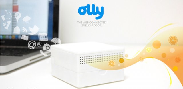 Olly - преобразователь интернет данных в запах (5 фото)