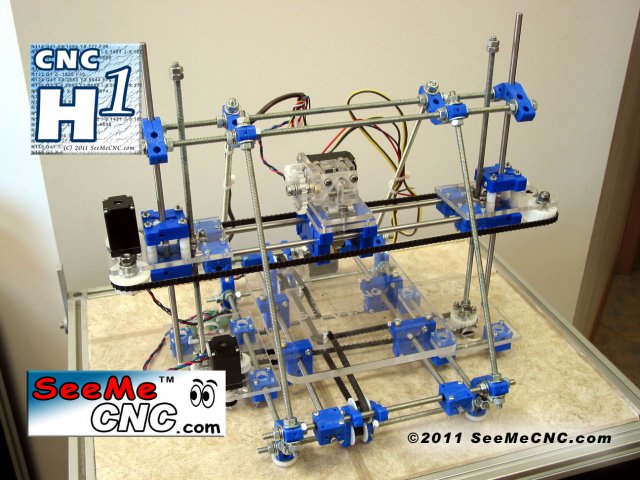 Бюджетный 3D-принтер - SeeMeCNC Н-1 (видео)