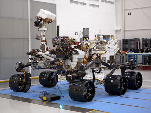 Time назвал главным космическим событием года запуск марсохода Curiosity