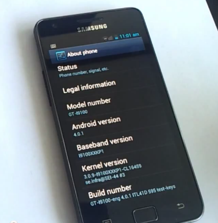 Samsung Galaxy SII и Android 4.0 с интерфейсом TouchWiz - совсем скоро (видео)