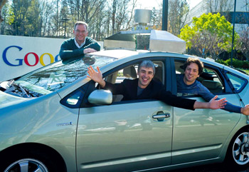 Google запатентовала технологию автономно движущихся автомобилей