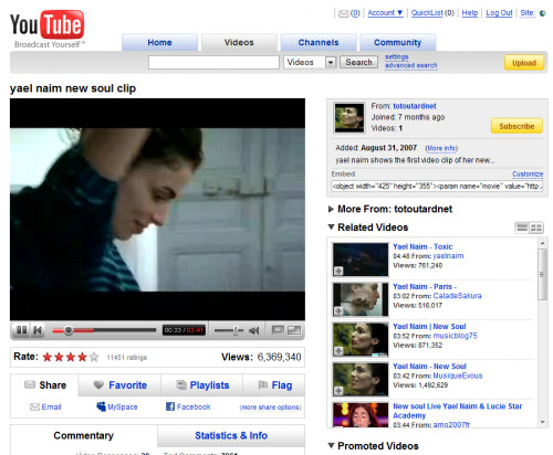 Google опубликовала список самых просматриваемых на YouTube видеороликов за 2011 год