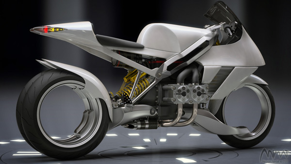 Концептуальный мотоцикл FB R2000S (10 фото + видео)