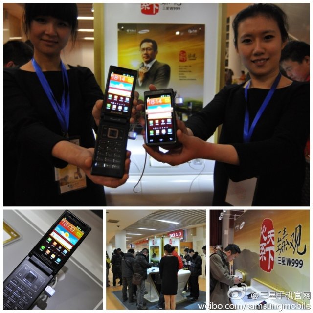 Samsung SCH-W999 - гуглофон с 2 SIM и 2 дисплеями (8 фото)