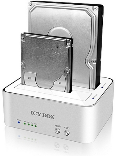 Icy Box IB-120CL-U3 - док-станция для жестких и SSD дисков (4 фото)