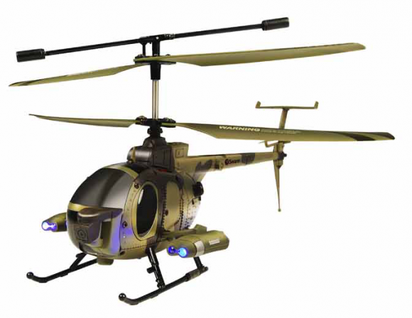 Swann - вертолёт-шпион управляемый с iPhone (3 фото)