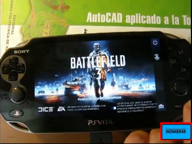 Battlefield 3 на портативной консоли PS Vita (видео)