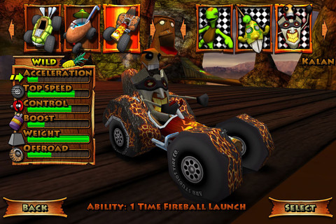 Tiki Kart 3D - гонки на выживание