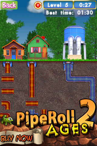PipeRoll - головоломка