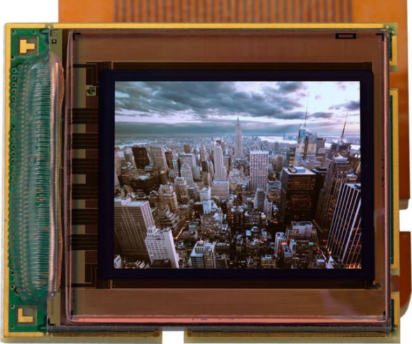 MicroOLED - дисплей с рекордной плотностью пикселей (5 фото)