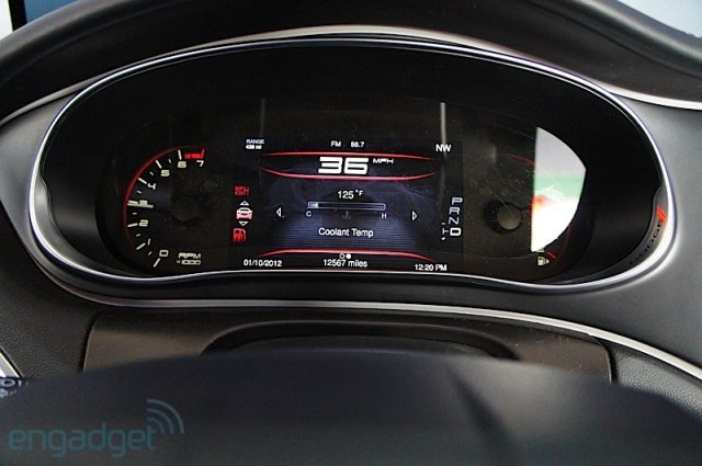 Цифровая приборная панель для 2013 Dodge Dart (34 фото + видео)
