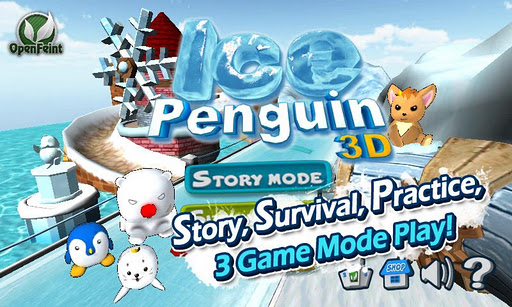 Ice Penguin 3D 1.0 - динамичная аркада