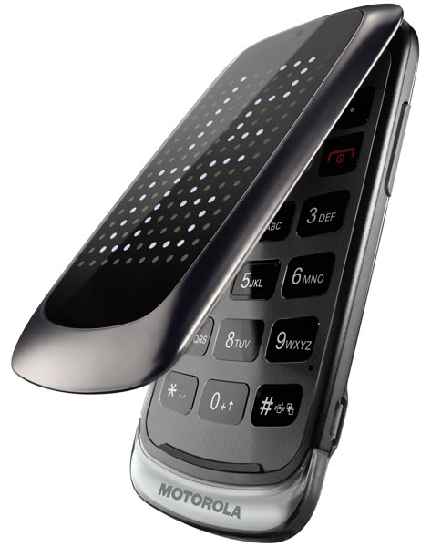 Motorola GLEAM+ - раскладушка с интересным дисплеем (5 фото)