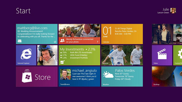 Планшетная Windows 8 будет поддерживать MS Office