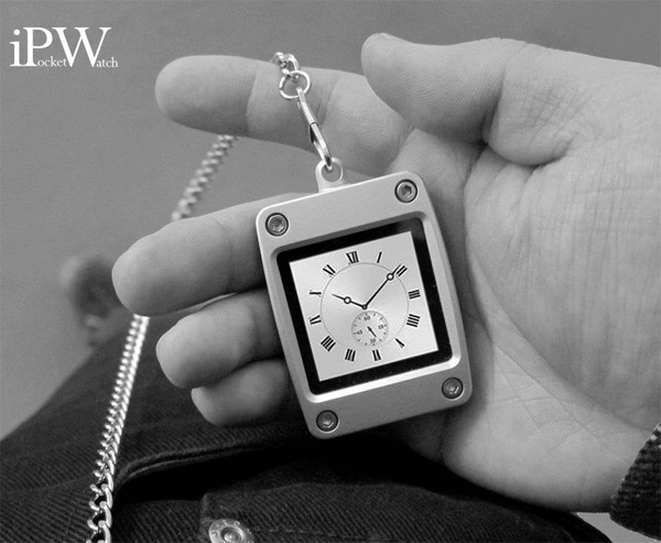 Классические карманные часы из Ipod Nano (4 фото)