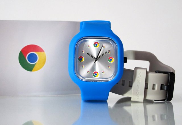 Часы для фанатов Google (3 фото)
