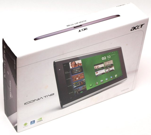 Стильный планшет в металлическом корпусе: Acer Iconia Tab A500