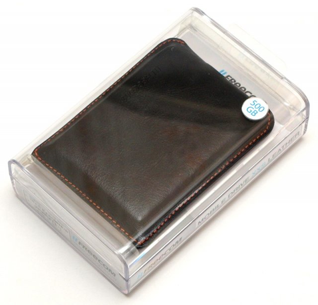 Кожаный диск: обзор FREECOM Mobile Drive XXS Leather