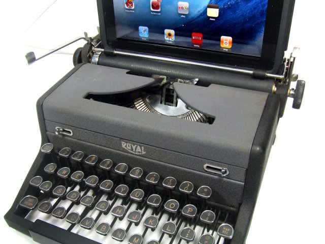 USB Typewriter - печатная машинка в роли клавиатуры (3 фото + видео)