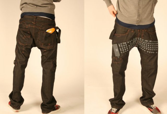 Keyboard pants bring new meaning to the words laptop computer (5 pics)