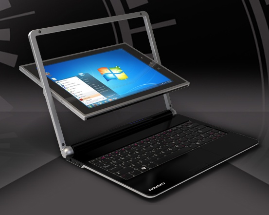 Novero Introduces Solana, the Laptop/Tablet Hybrid at MWC 2012 (8 pics)