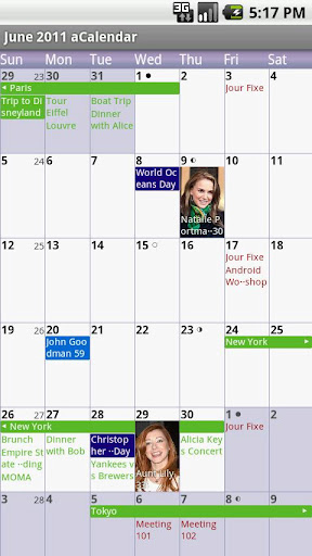 aCalendar - Android Calendar v0.11.8 - мощный календарь