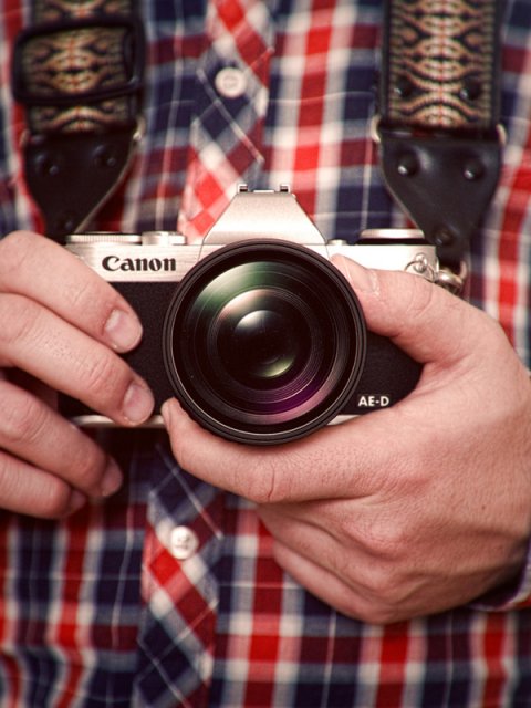 Концептуальная камера Canon AE-D (17 фото)