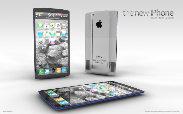 New iPhone - концепт iPhone пятого поколения (12 фото)