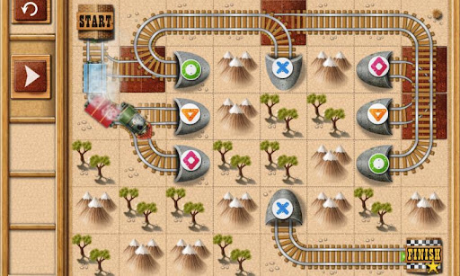 Rail Maze 1.1.2 - создаем дорогу для поезда