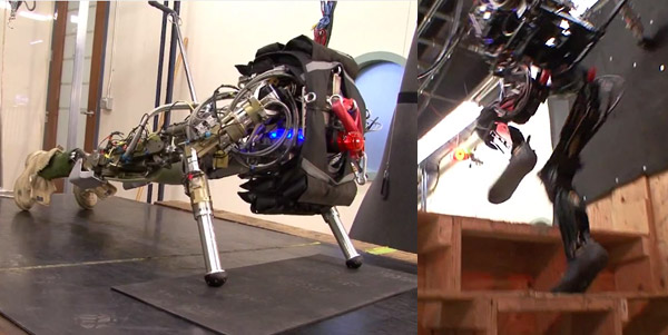 Новые испытания двуногих роботов Boston Dynamics (видео)