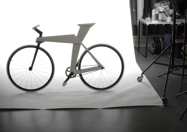 Велосипед в стиле оригами (7 фото)