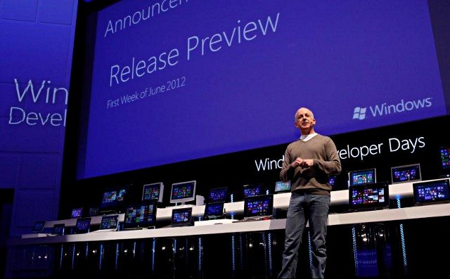 В июне выйдет версия Windows 8 Preview Release