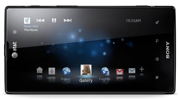 Гуглофон Sony Xperia Ion выйдет 26 апреля (видео)