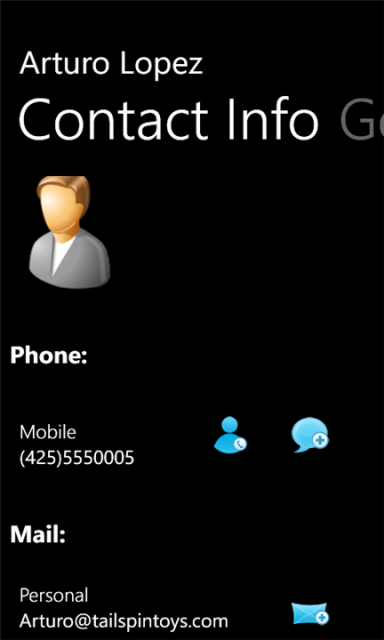 PhonePortal v1.1 - приложение для быстрого ориентирования в списке контактов