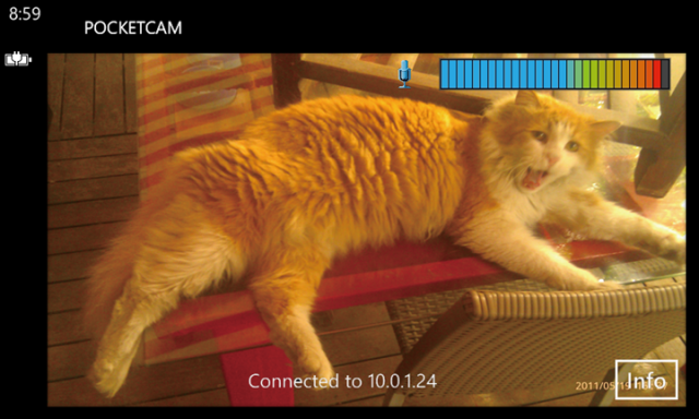PocketCam v1.0.0.0 - беспроводная веб-камера