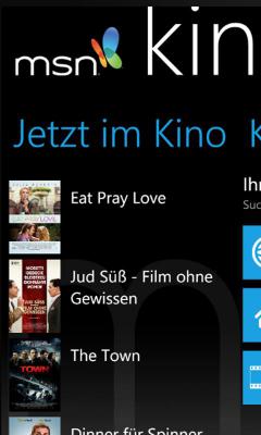 Microsoft MSN Kino v.2.0.0.0 - трейлеры к фильмам