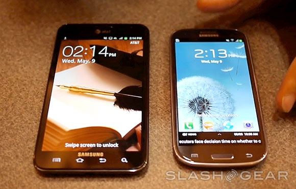 Сравнение смартфонов Samsung Galaxy S III и Galaxy Note (фото + видео)