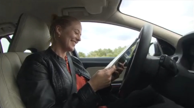 Автопилот от Volvo (видео)