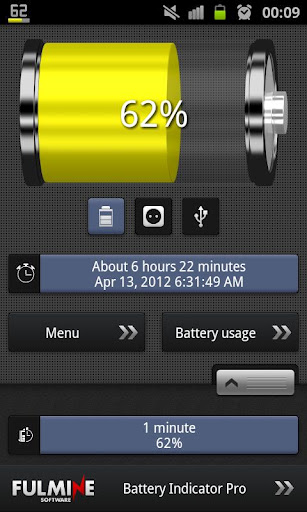 Battery Indicator Pro 1.2.4 - Продвинутый индикатор батареи