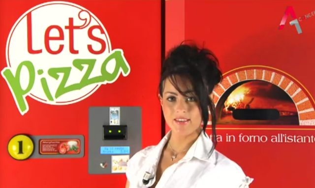 Let's Pizza - автомат по приготовлению пиццы (видео)