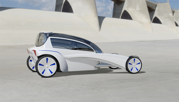 Beemer - концептуальный автомобиль-трансформер (5 фото)