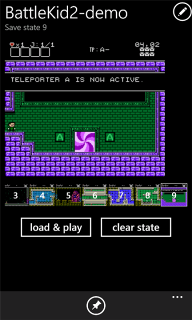 vNESLight - первый эмулятор NES для Windows Phone 7