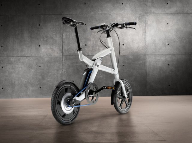 BMW iPedelec - складной электрический велосипед (8 фото)
