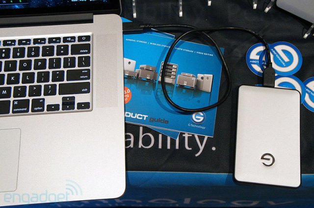 Внешний HDD-накопитель с USB 3.0 от G-Technology (10 фото)