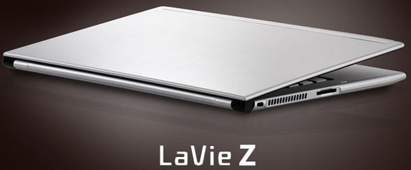 NEC LaVie Z - 13.3-дюймовый ноутбук весом 875 граммов (3 фото)